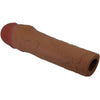 Pretty chane funda para pene con extensión de 5 cm mulato