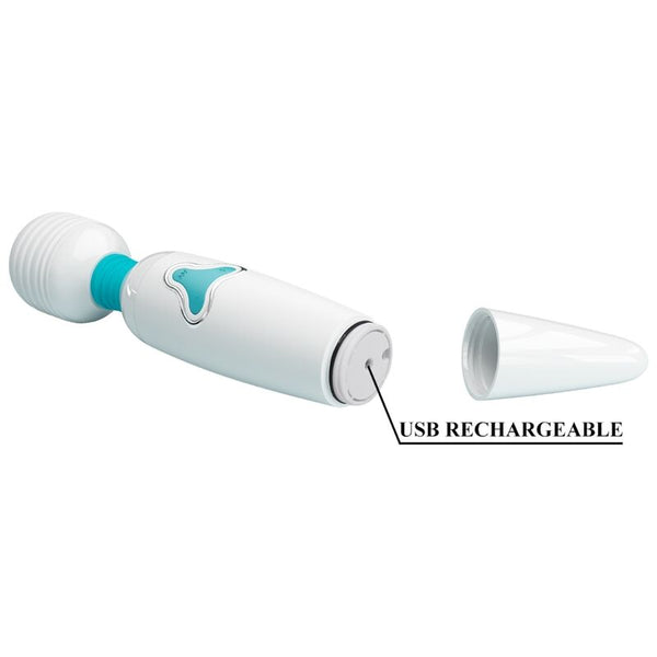 PRETTY LOVE - CLOUD VIBRADOR WAND 7 VIBRACIONES BLANCO