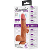 Bahamut vibrador realístico 21.8 cm natural control remoto