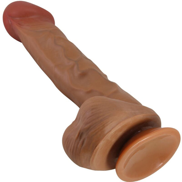 Baile bergrisi dildo realístico 26 cm natural
