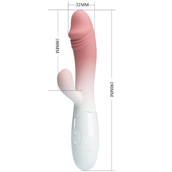 Snappy vibrador rabbit 3o vibraciones rosa