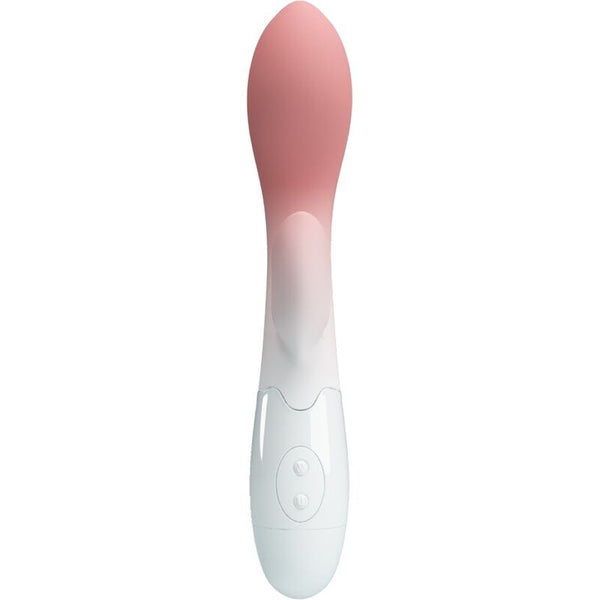 Brighty vibrador Punto G con estimulador clítoris 30 vibraciones rosa