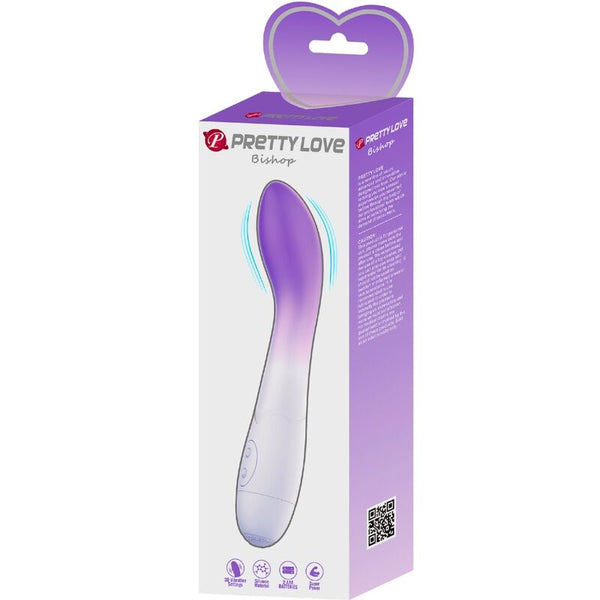 Bishop vibrador Punto G 30 vibraciones morado