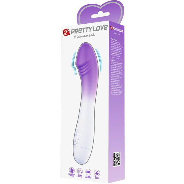 Elemental vibrador Punto G 30 vibraciones morado