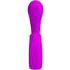Sibel vibrador Punto G con estimulador clítoris 10 vibraciones morado