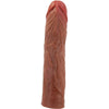 Pretty derek funda pene con extensión de 7.6 cm mulato