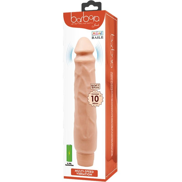 Jack vibrador realístico 26 cm natural