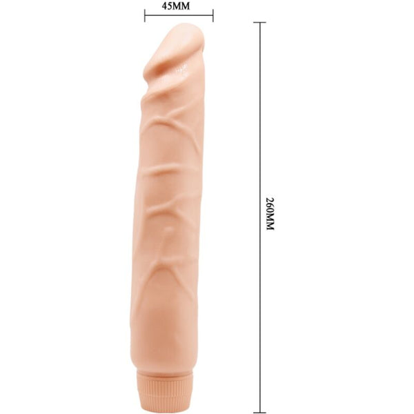 Jack vibrador realístico 26 cm natural