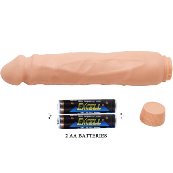 Jack vibrador realístico 26 cm natural