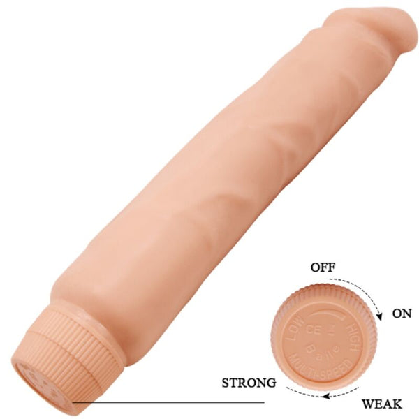 Jack vibrador realístico 26 cm natural