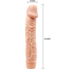 Bob vibrador realístico 22.5 cm natural