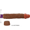 Bob vibrador realístico 22.5 cm mulato