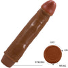Dwarf vibrador realístico 21 cm mulato