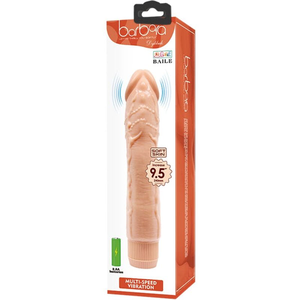 Dybbuk vibrador realístico 24 cm natural