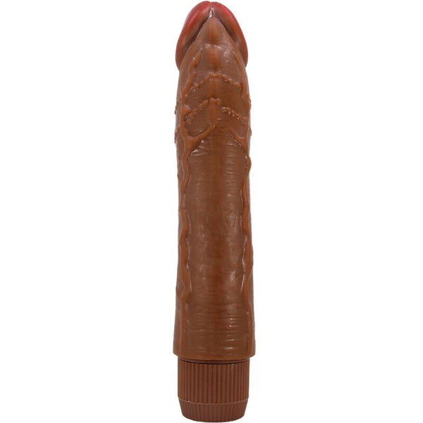 Dybbuk vibrador realístico 24 cm mulato