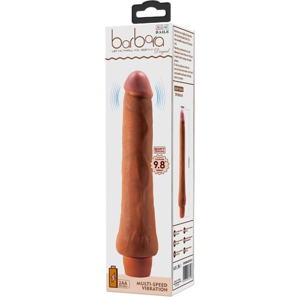 Dryad vibrador realístico 25 cm mulato