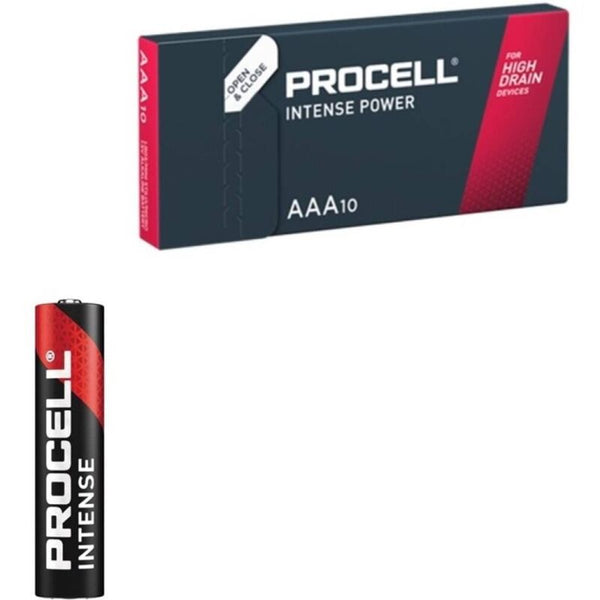 Procell intense power alcalina lr03 aaa 1 5v caja*10