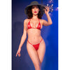 Chilirose cr 4840 micro bikini rojo s m