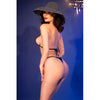 Chilirose cr 4840 micro bikini negro s m