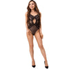 Livco paula lc 20209 body con adornos de encaje negro