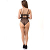 Livco paula lc 20209 body con adornos de encaje negro