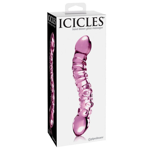 Icicles n. 55 masajeador de vidrio