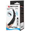 Jordin vibrador de dedo 10 vibraciones negro