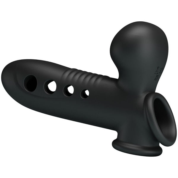 Pretty crane funda para pene con airbag negro
