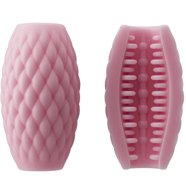 Pretty athena eros masturbador masculino silicona rosa