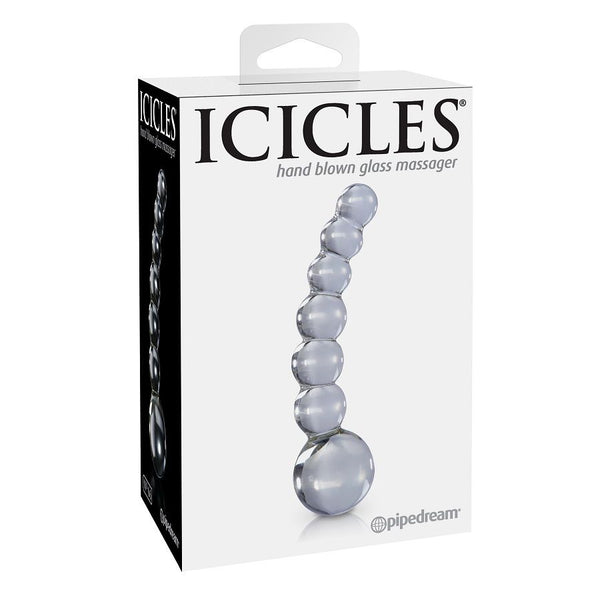 Icicles n. 66 masajeador transparente