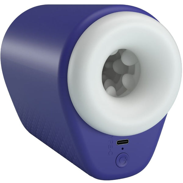 Pretty dj lady masturbador masculino con vibración 5 configuraciones morado
