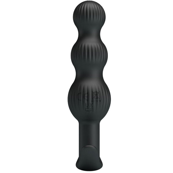 Sidney vibrador anal 10 vibraciones negro