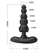 Corban vibrador anal 10 vibraciones negro