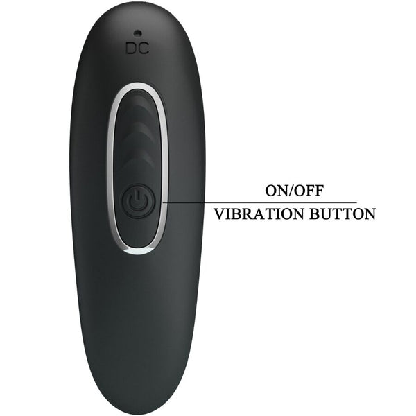 Corban vibrador anal 10 vibraciones negro