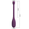 Leviathan vibrador controlado por app morado