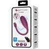 Leviathan vibrador controlado por app morado
