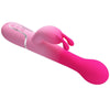 Dejon vibrador rabbit 3 en 1 multifunción rosa