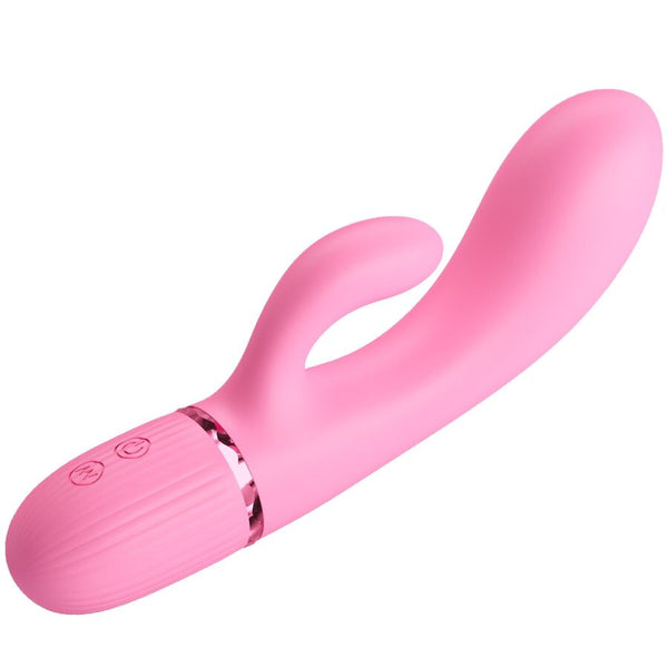 Marski vibrador rabbit y Punto G rosa