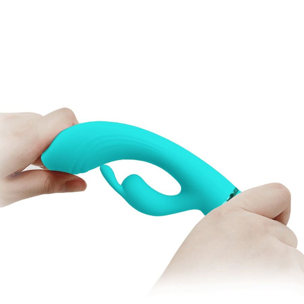 Scocco vibrador rabbit turquesa