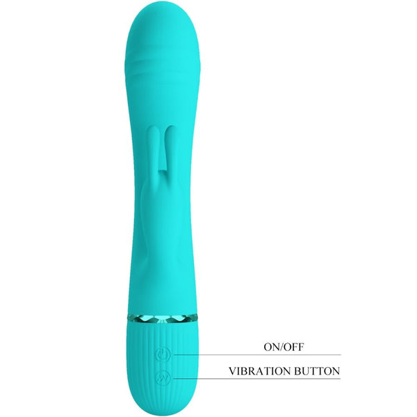 Scocco vibrador rabbit turquesa