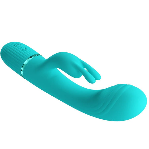 Scocco vibrador rabbit turquesa