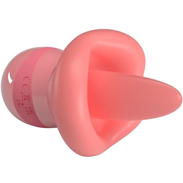 Kylee lengua estimuladora clítoris 10 vibraciones rosa nude