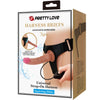 Pretty kyton arnés briefs universal con dildo squirting 19 cm mulato