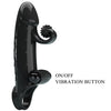 Romance funda para pene con vibración negro
