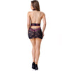 Livco leisa lc 20201 camiseta con tanga con encaje negro