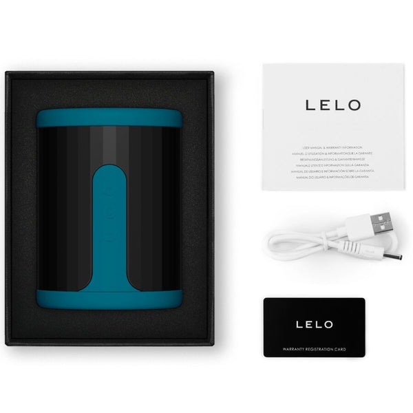 Lelo f2s ™ teal masturbador masculino rojo