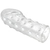 Pretty funda para pene apretada y voluminizadora transparente