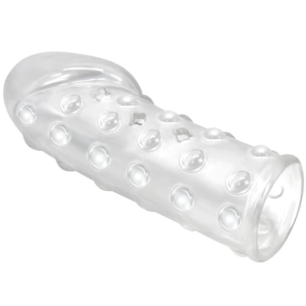 Pretty funda para pene apretada y voluminizadora transparente