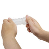 Pretty funda para pene apretada y voluminizadora transparente