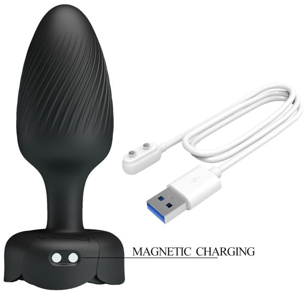 Pretty osborn plug anal con luz led 9.8 cm